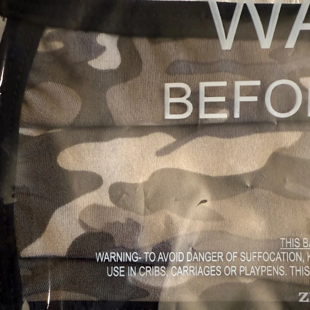 Zenana Kids Camouflage Face Mask